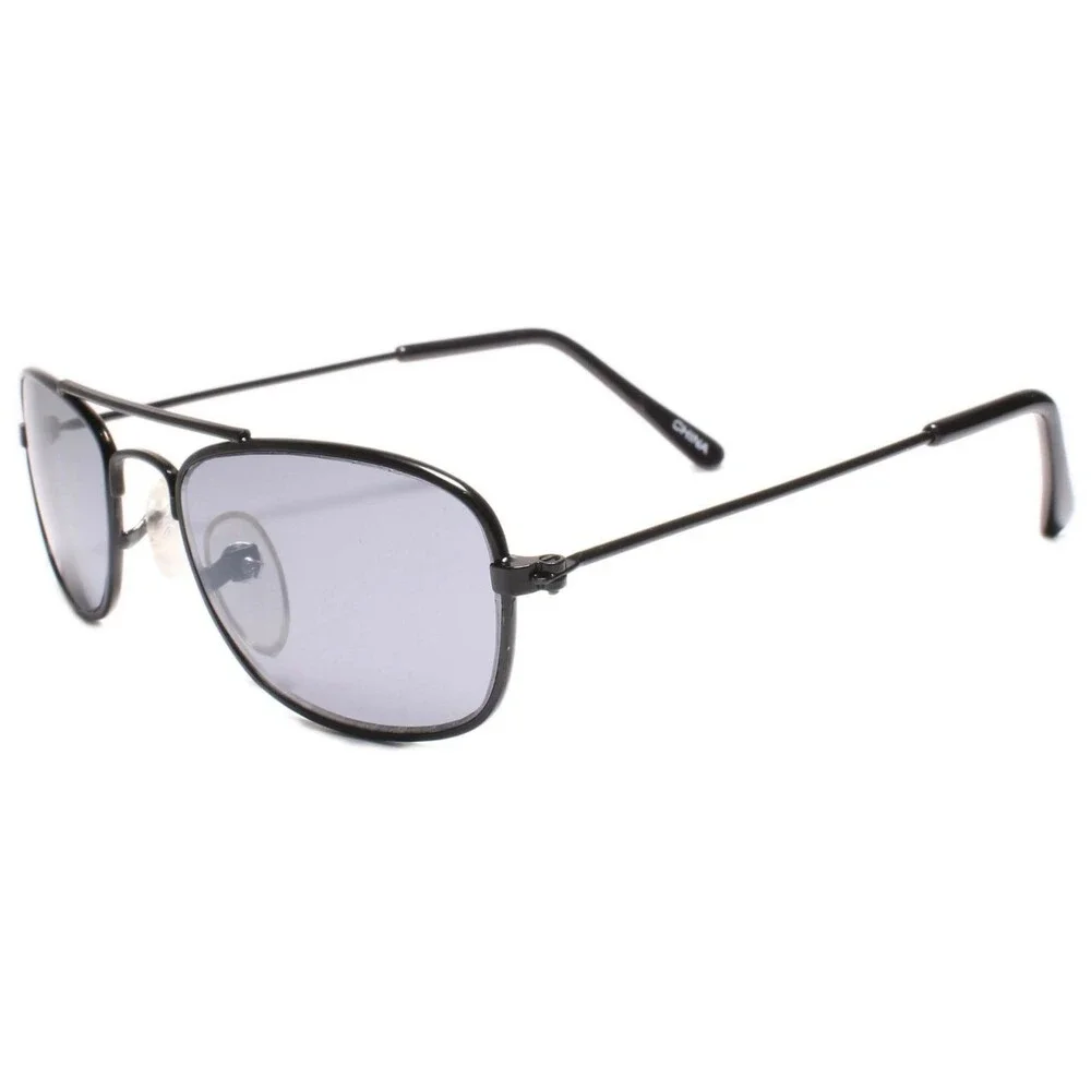 Kids 0-2 year Rectangle Black Sunglasses 100% UV Protection